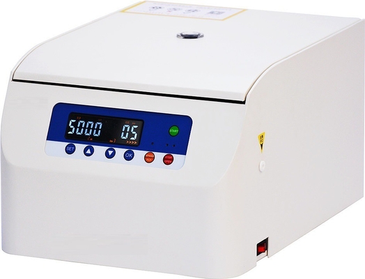 ISO CE Merkezi santrifüj Laboratuvar için Düşük Hız 5000 rpm Max 24 Tüp