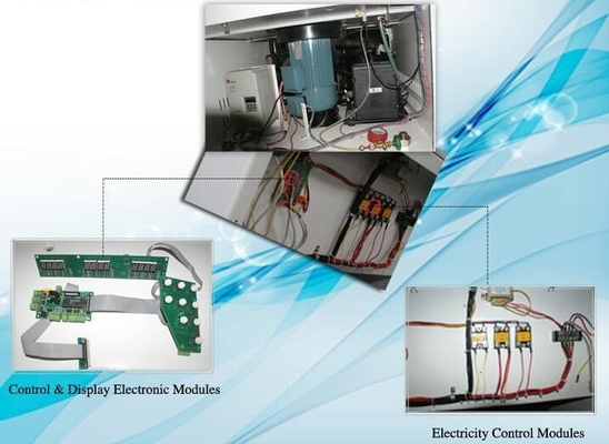 LED / LCD Ekran 6 × 500ml Farmasötik Endüstride Kullanılan Merkezci