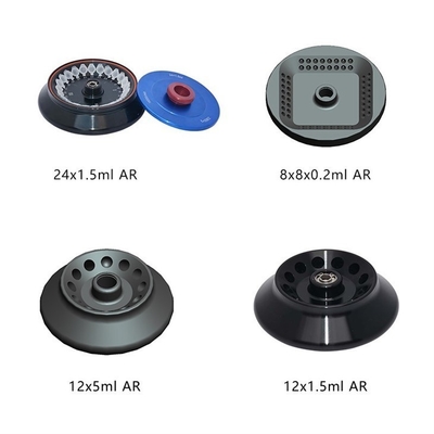 24 Yerleştirme Benchtop Yüksek Hızlı Havalandırılmış Mikro Merkezici 12x5ml