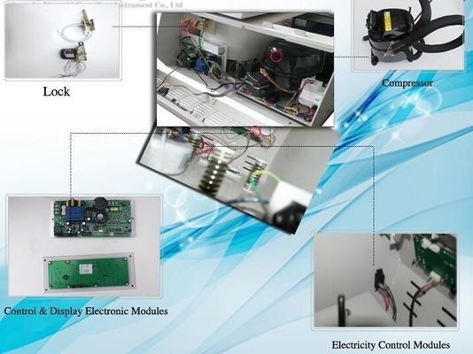 5 inç renkli LCD soğutmalı santrifüj makinesi mikroprosesör tabanlı