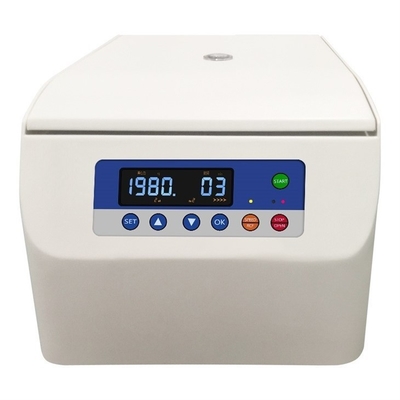 ISO CE Merkezi santrifüj Laboratuvar için Düşük Hız 5000 rpm Max 24 Tüp