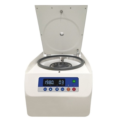 ISO CE Merkezi santrifüj Laboratuvar için Düşük Hız 5000 rpm Max 24 Tüp