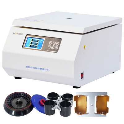 Gelişmiş Kontrol 20000 rpm Maksimum Kapasite 4 * 750ml için santrifüj Örnekler ve hassas çalışma
