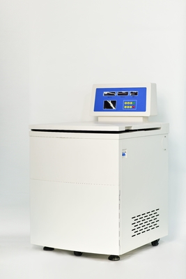6000 Rpm Yüksek Hız Zemin - Stil Soğutulmuş Kan Bankası Merkezci 110V/220 - 240V Ve -20°C 40°C sıcaklık doğruluğu